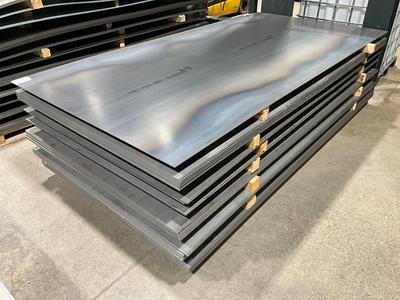 Översiktsbild av steel sheet material